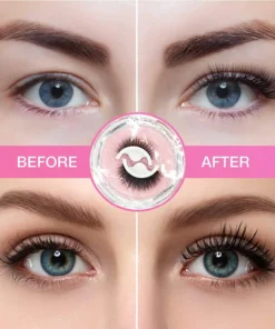 reusable adhesive eyelashes