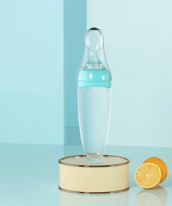 Silicone Squeeze Feeding Spoon