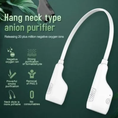 Travel Portable Hanging Neck Air Purifier