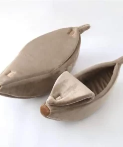 Winter Warm Cat Sleeping Banana Bag