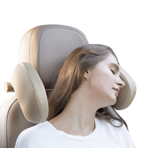 Leather Neck Support Pillow