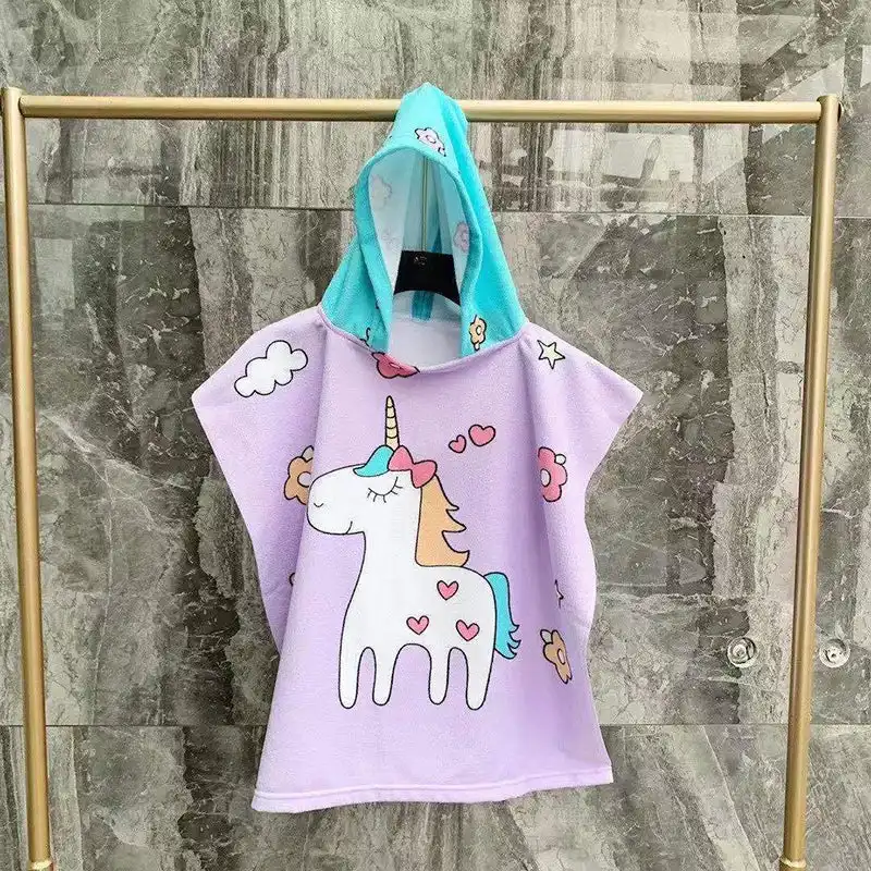 Soft Kids Hooded Towels