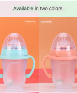 Newborn Baby Bottle with Straw