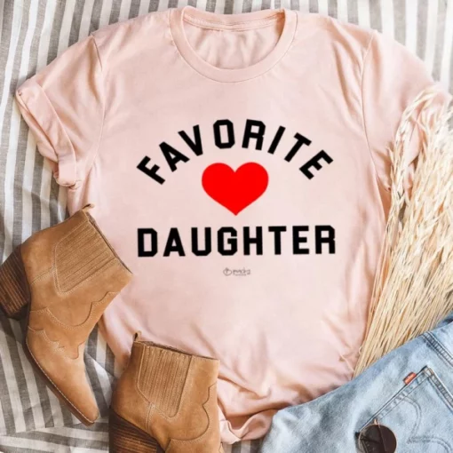 Tricou pentru fiica preferată