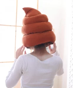 Soft & Plushy Baby Poop Hat
