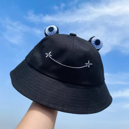 Roztomilý žába bucket klobouk