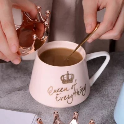 Queen Of Everything Mug with Crown