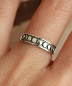 Moon Phase Ring Jewelry