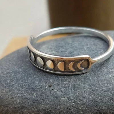 Moon Phase Ring Jewelry