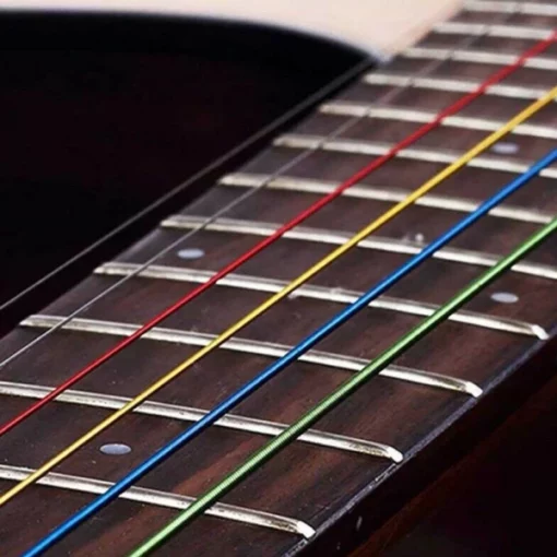 سیم های گیتار آکوستیک چند رنگ