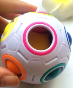 Match The Color Rainbow Puzzle Ball Fidget Toy