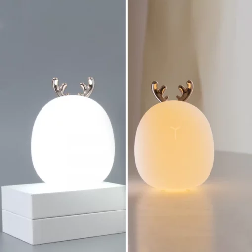 Prekrasna noćna LED jelenska svjetiljka
