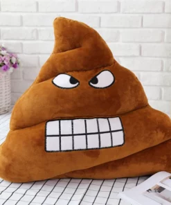 Plush Poop Emoji Pillow