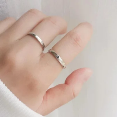 Sun and Moon Promise Ring For Couples