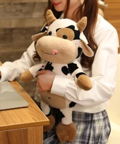 Cute & Cozy Cow Stuffed Animal Hugging Plush