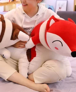 Giant Fox Plush Stuffed Animal Toy