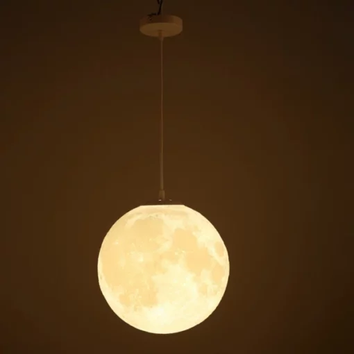 가정 장식을 위한 3D 매달린 달 램프