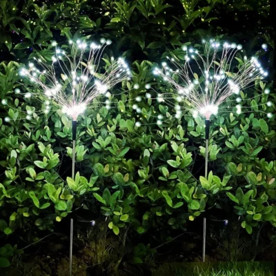 Solar Sparkler Lights For Garden Paths & Walkways