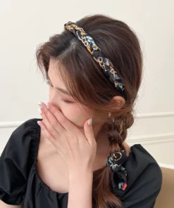 Retro Long Ribbon Headband