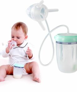Newborn Baby Bottle with Straw