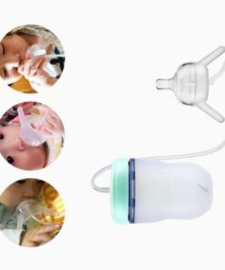 Newborn Baby Bottle with Straw