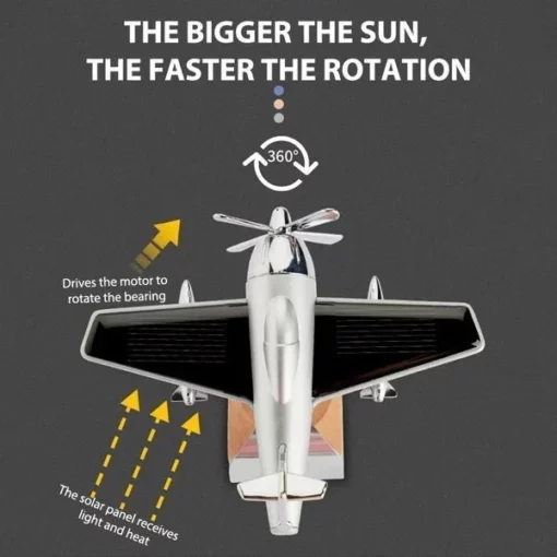 Aromaterapia de coche de avión solar