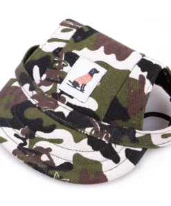 Adjustable Dog Hat With Ear Holes