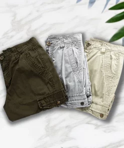 Mens Cotton Stylish Durable Cargo Shorts