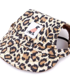 Adjustable Dog Hat With Ear Holes