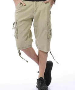 Mens Cotton Stylish Durable Cargo Shorts
