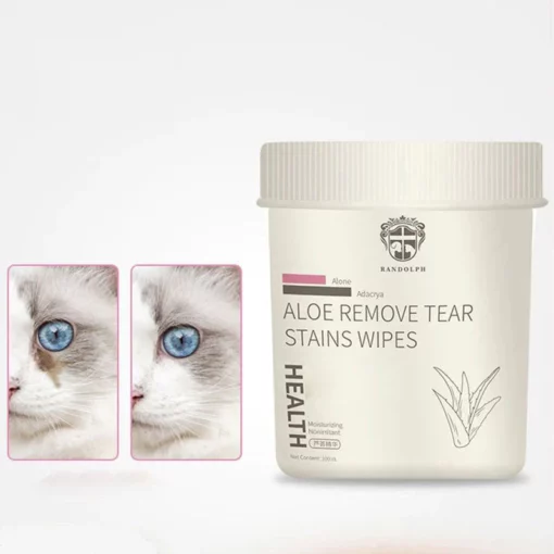 Tücher mit Tränenflecken für Haustiere