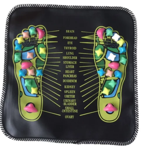 Colchoneta de masaje de pies de piedra para caminar de reflexología