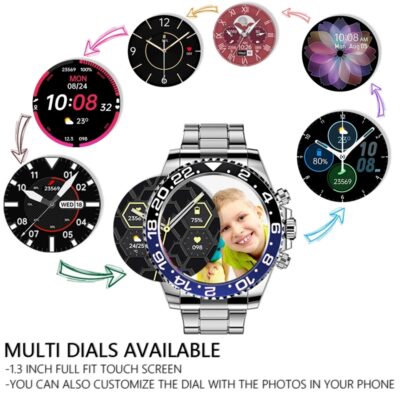 Multifunctional Bluetooth Talk Men’s Casual Smart Watch