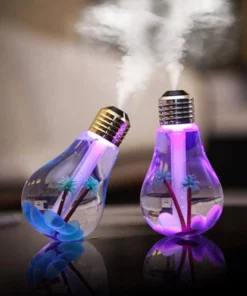 Color Changing Bulb Humidifier Night Light