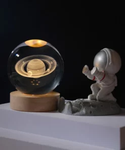 3D Planet Crystal Ball