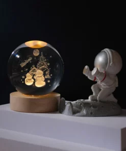 3D Planet Crystal Ball
