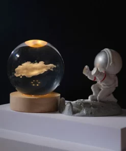 3D Planet Crystal Ball