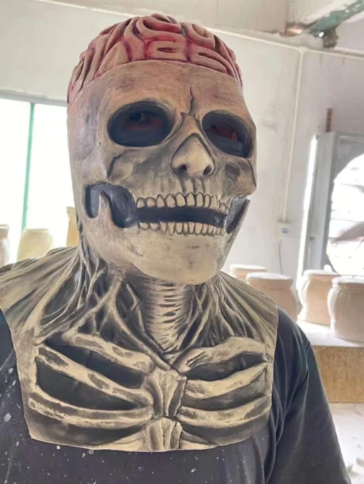 Maschera da scheletro per Halloween