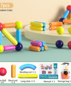 Magnetic Construction Stick Building Blocks Set