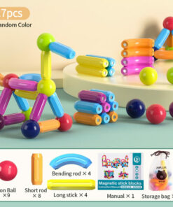 Magnetic Construction Stick Building Blocks Set