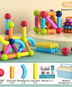 Magnetic Construction Stick Building Blocks Set