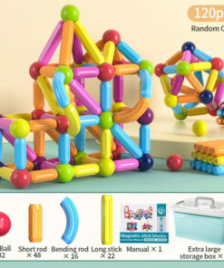Magnetic Construction Stick Building Blocks Set