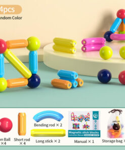 Magnetic Construction Stick Building Blocks Set