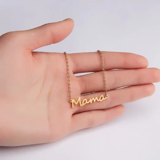 Reta Mama Necklace Gold Chain