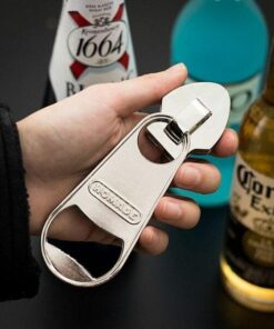Magnetic Zipper Bottle Opener