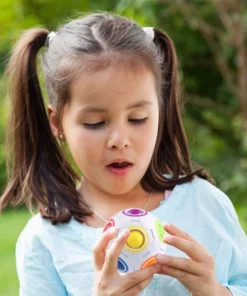 Match The Color Rainbow Puzzle Ball Fidget Toy