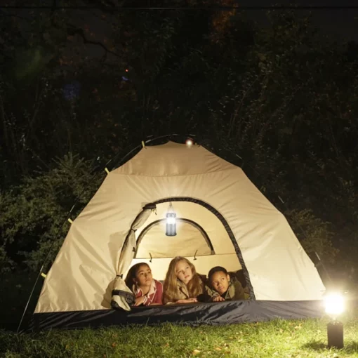 Mini linterna LED para acampar e casa