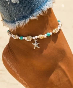 New Shell Beads Beach Anklet for Women