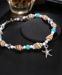 New Shell Beads Beach Anklet for Women