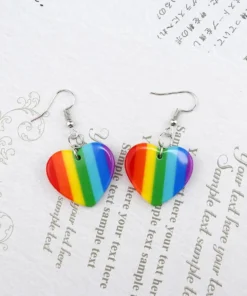 Rainbow Star Earrings For Women